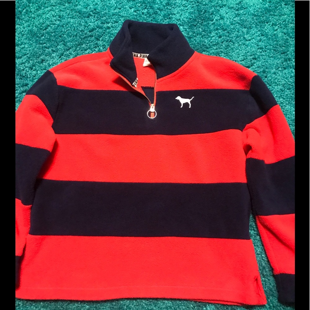 Pink brand pullover